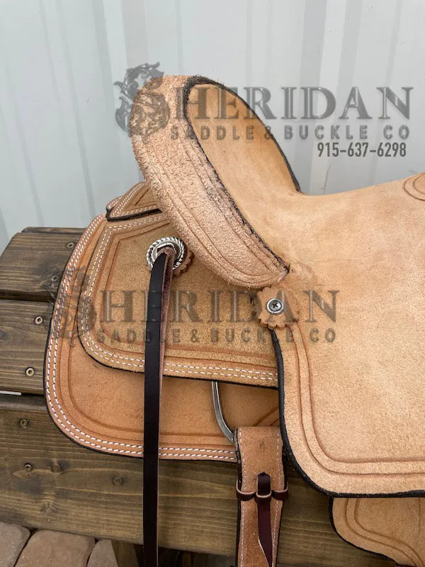 10" Sheridan Youth Ranch Saddle Full RO/Chey Roll