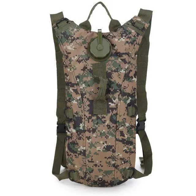 3L Tactical Hydration Backpack - Military Molle Water Bag for Outdoor Activities