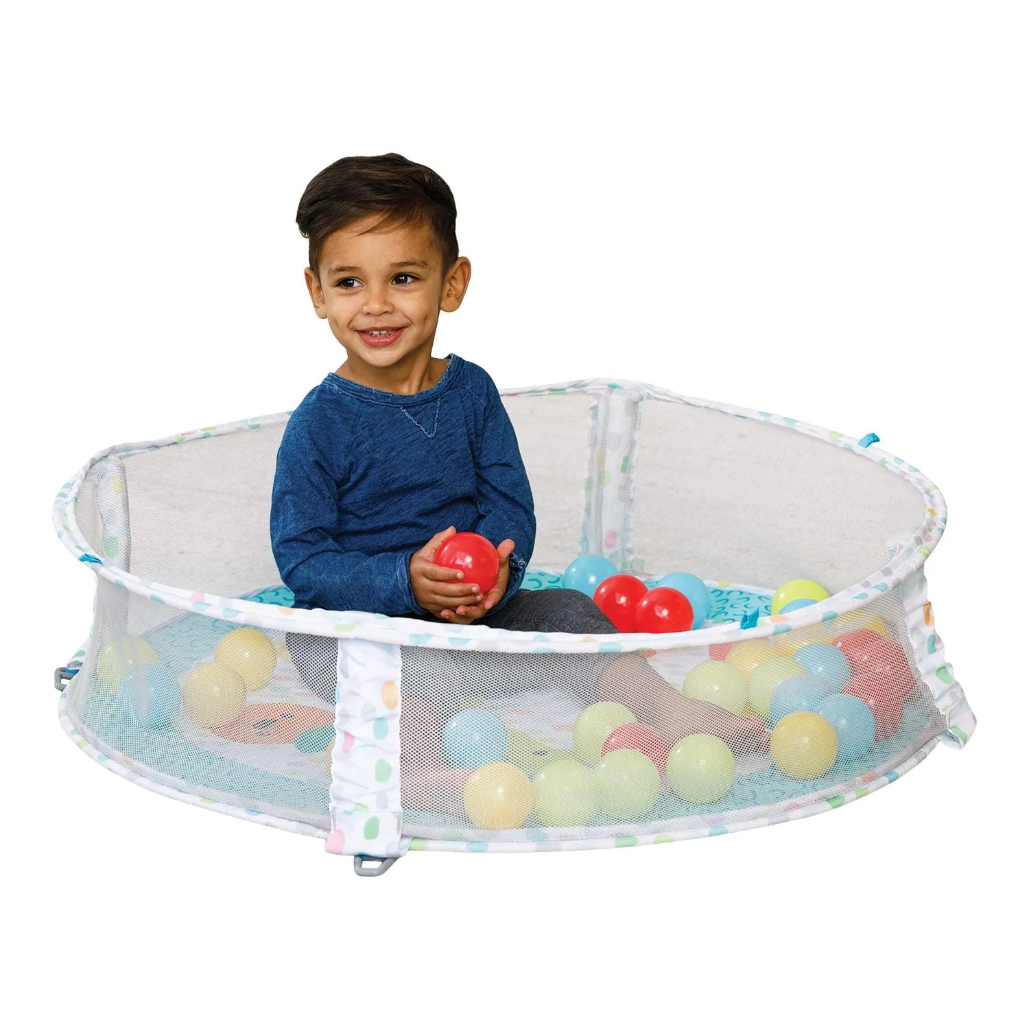 4-IN-1 JUMBO ACTIVITY GYM & BALL PIT, FRUIT