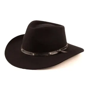 5X Black Felt Hat