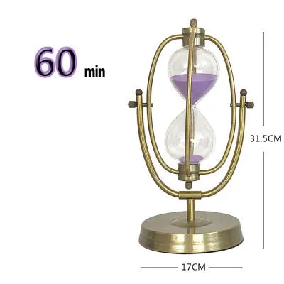 60 Minute Sand Hourglass Timer Sandglass Countdown Timing Sandglass Sand Clock Timer Nordic Home Decor