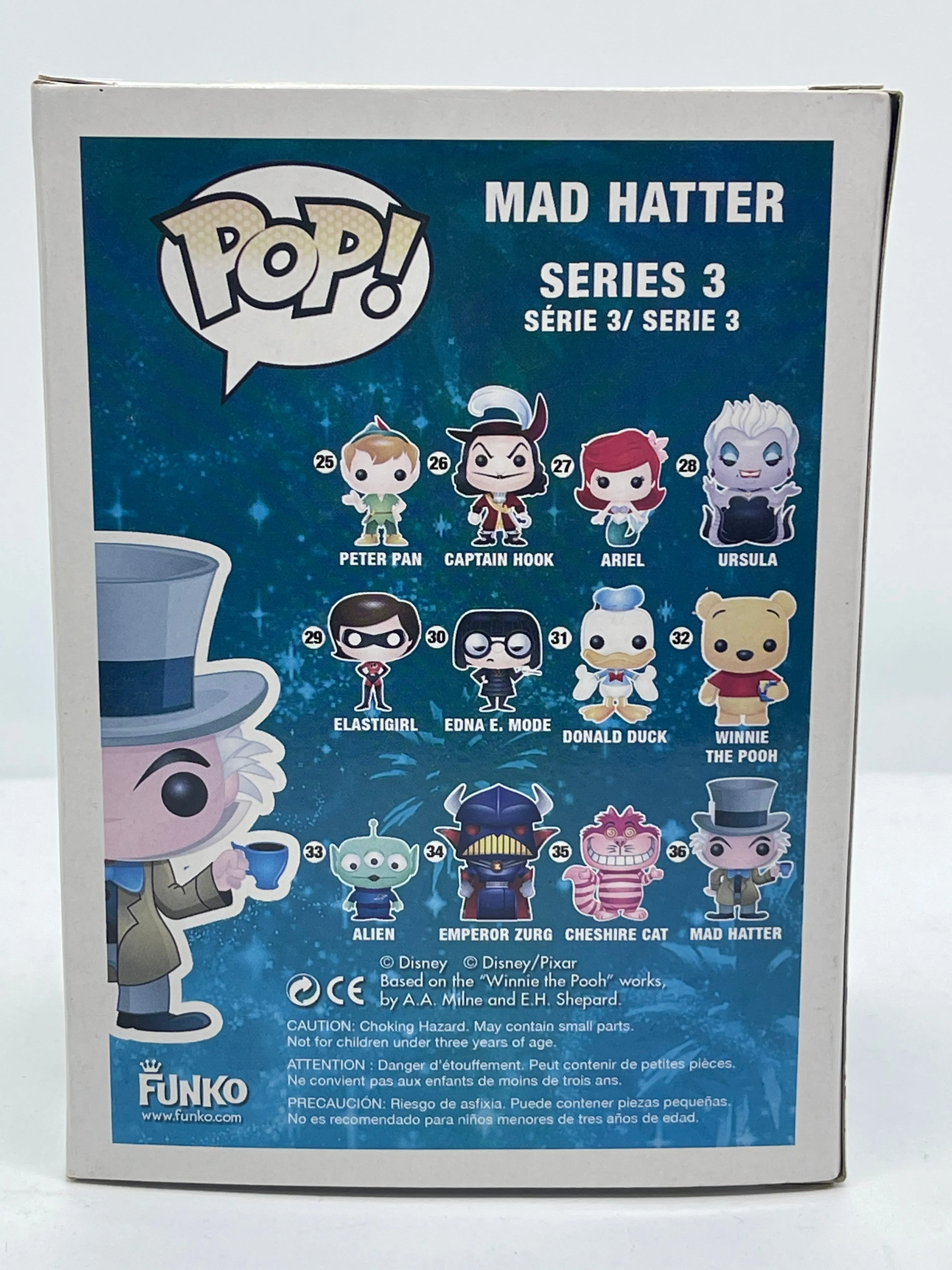 Alice in Wonderland - Mad Hatter Pop! Vinyl