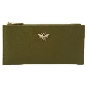 Alice Wheeler London Brunel Purse - Olive Green