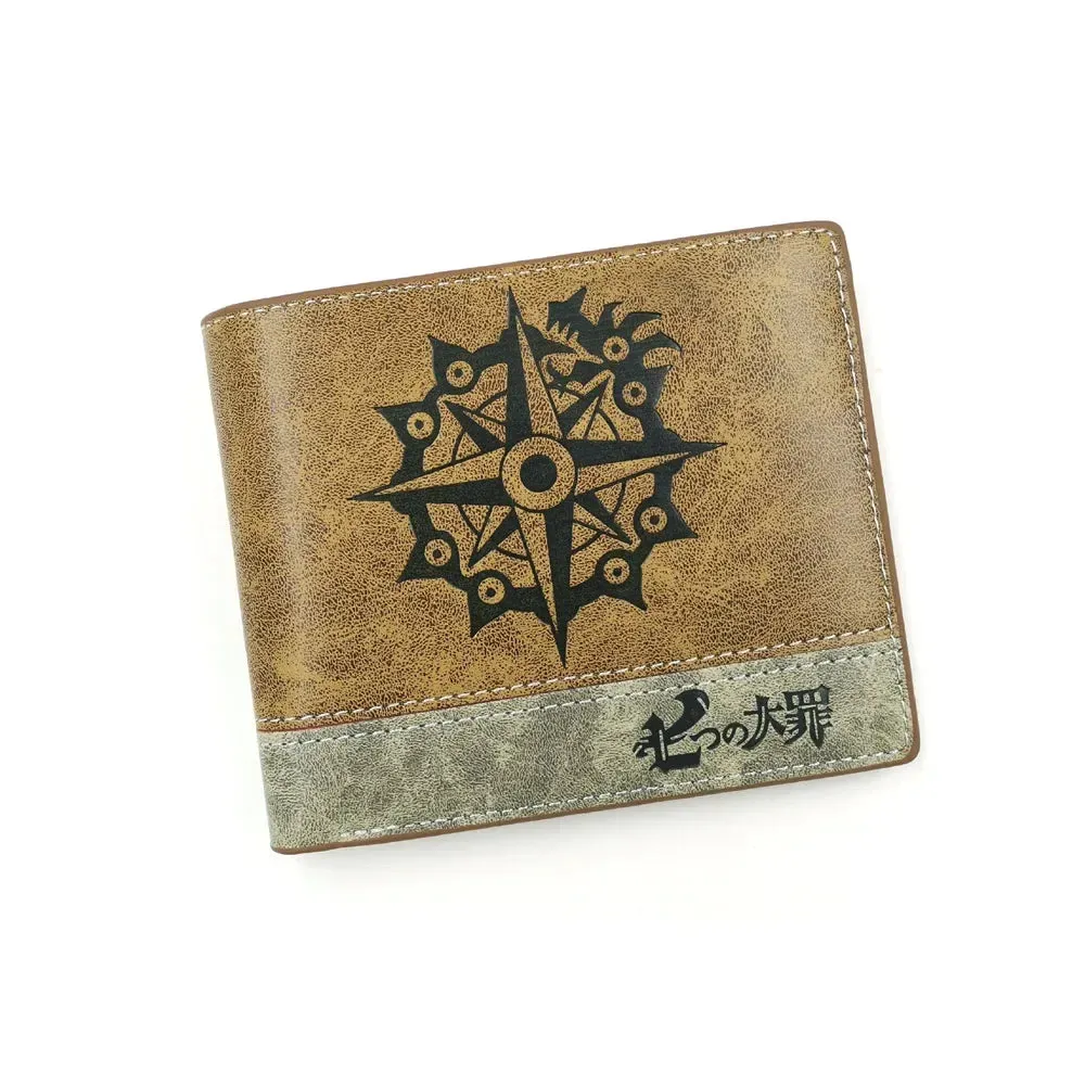 Anime Attack on Titan Eren Jager Khaki Men Wallets Scout Regiment Short Purse Card Holders