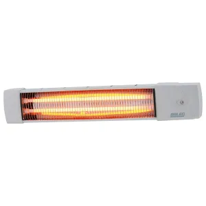 Arlec 1200W 2 Bar Radiant Strip Heater/2 SETTINGS/PULL CORD/WALL MOUNTABLE