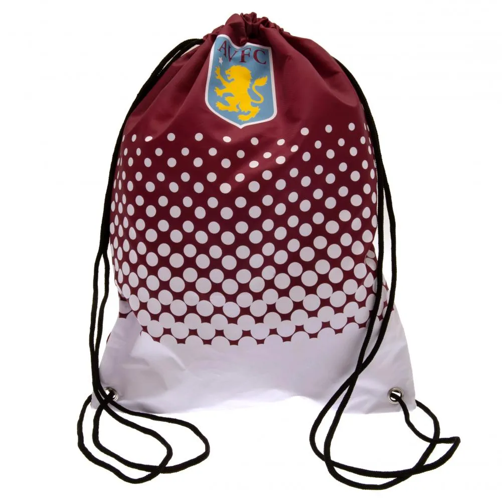 Aston Villa FC Fade Design Gym Bag