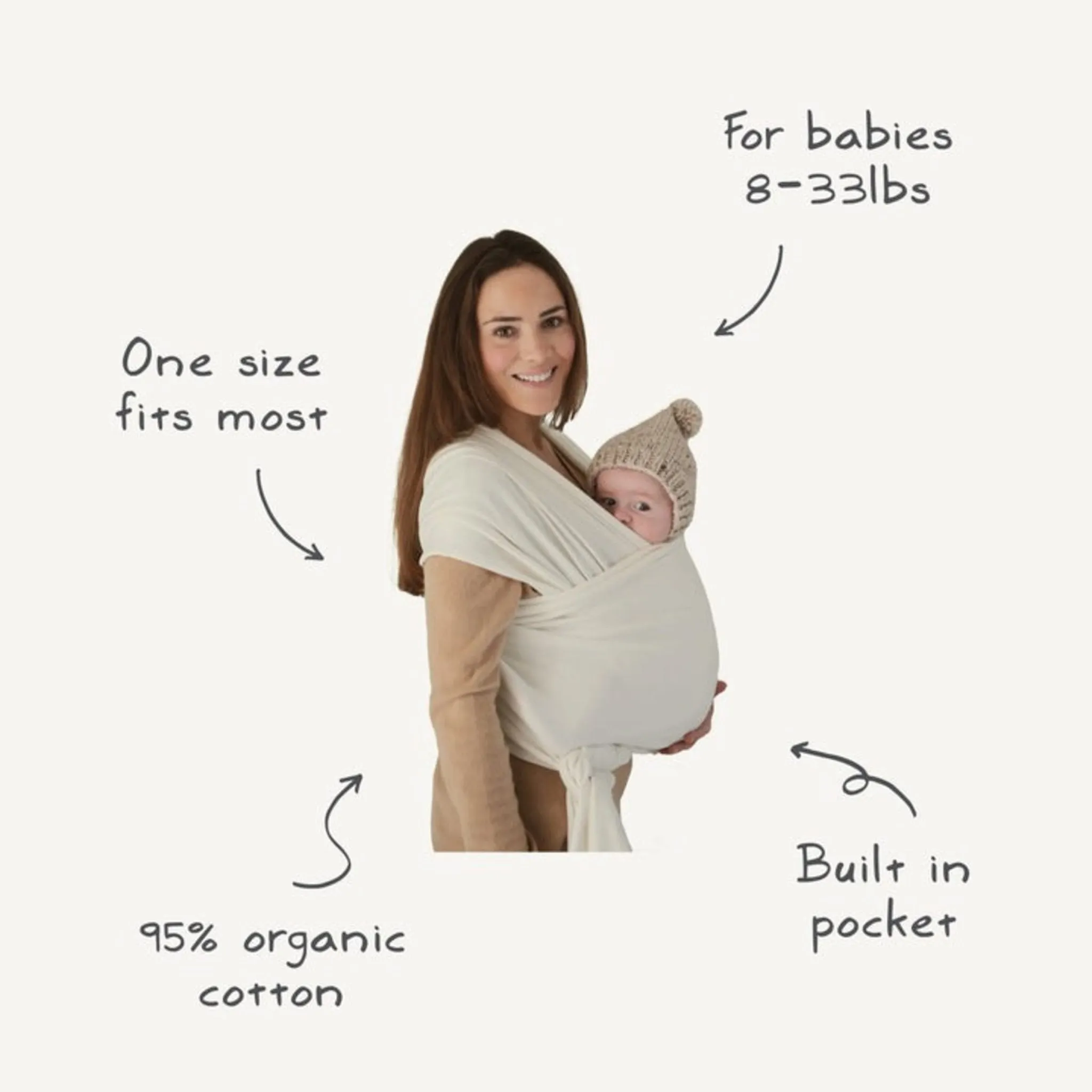 Baby Carrier Wrap - Tradewinds