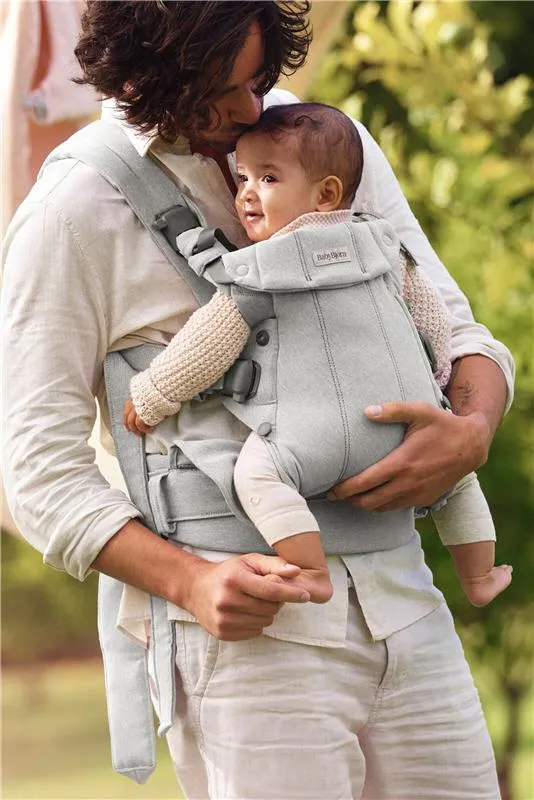 Babybjorn Harmony carrier - Woven melange Light Grey