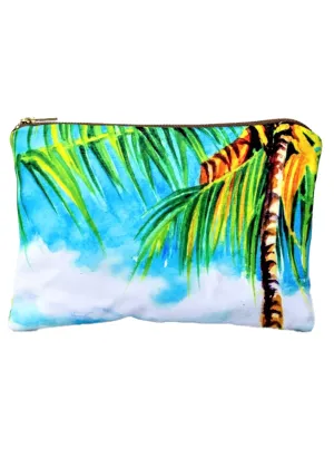 BEACH PALMS PURSE