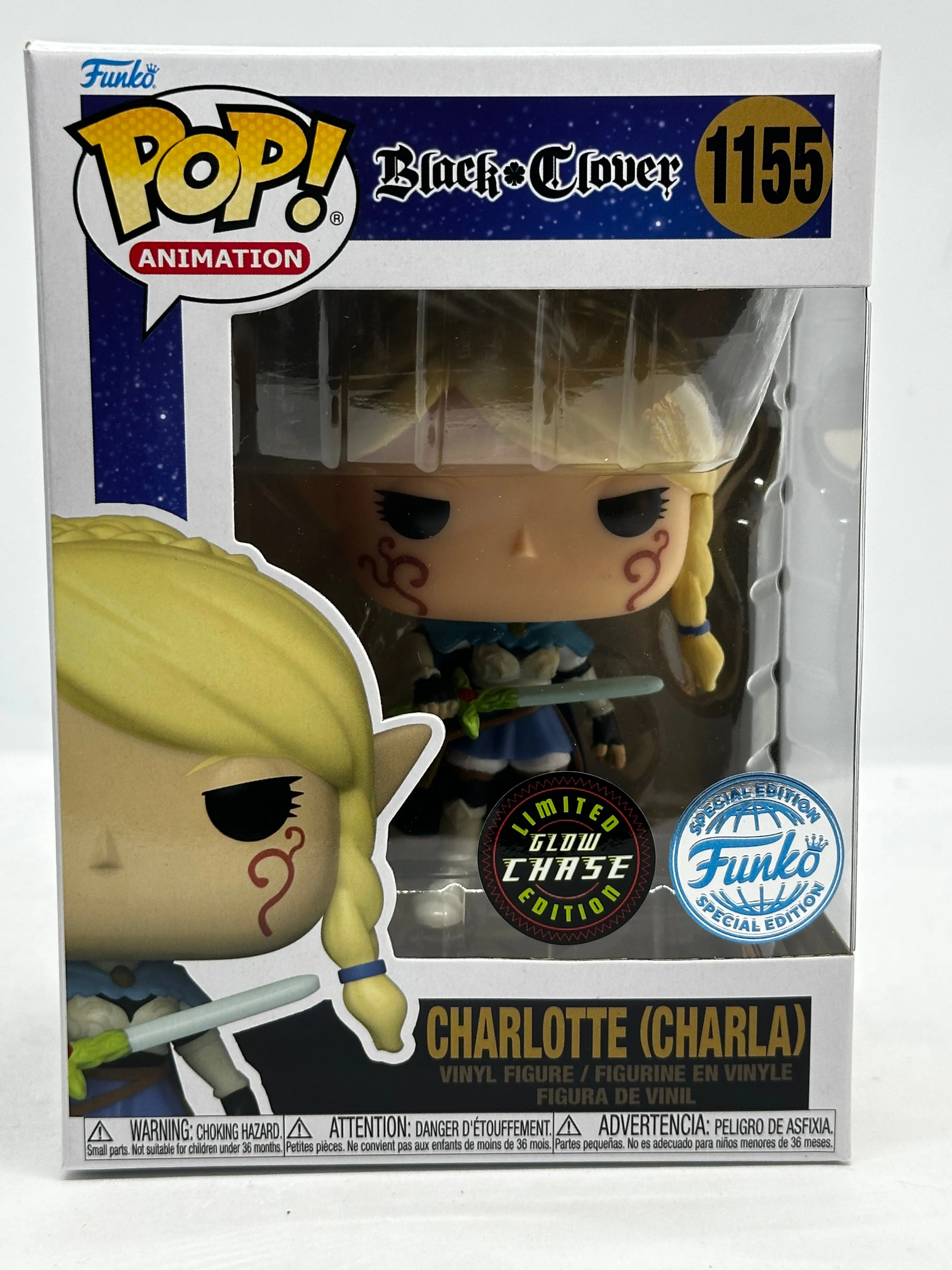 Black Clover - Charlotte (Charla) #1155 Glow Chase Pop! Vinyl