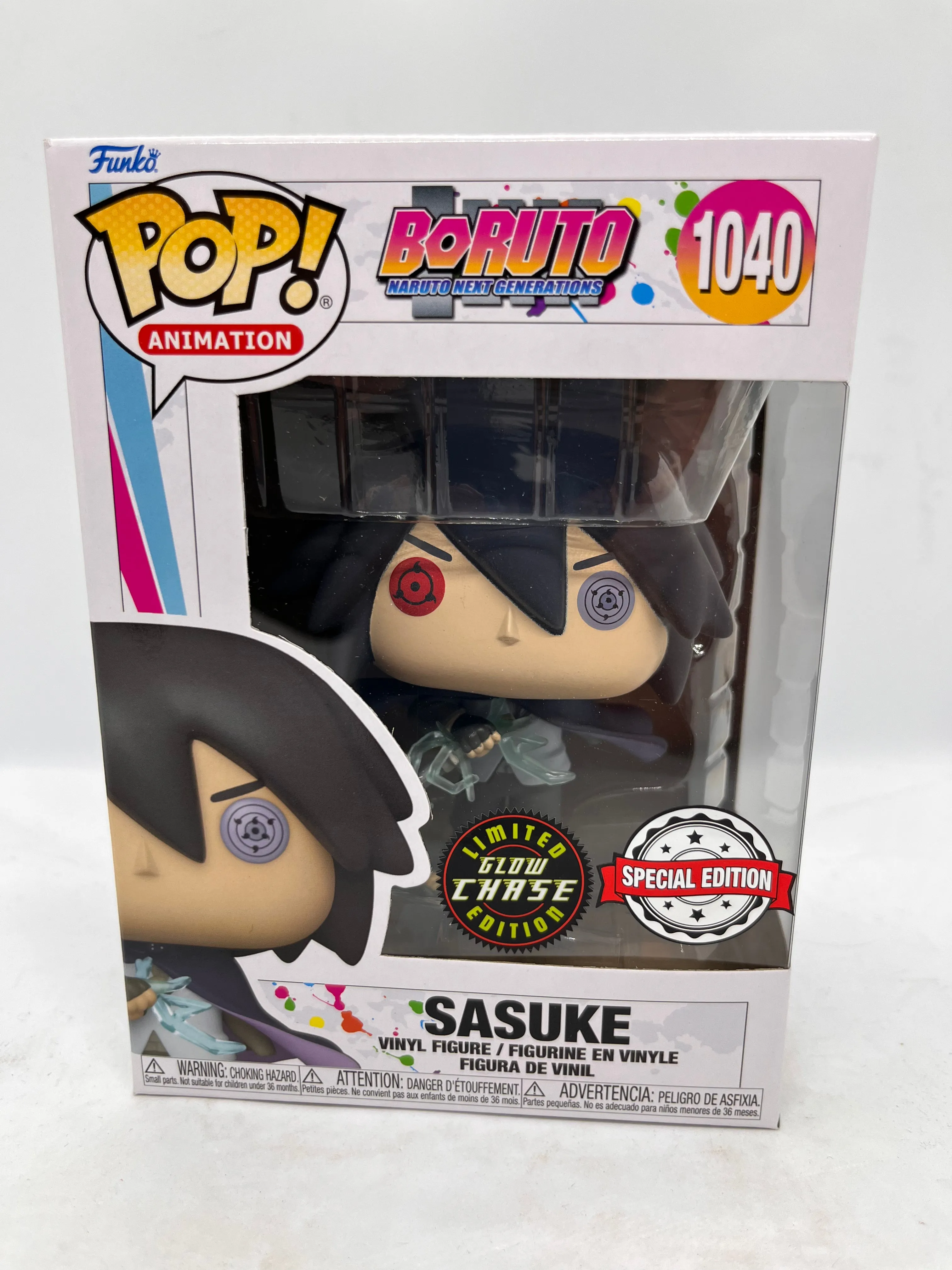 Boruto - Sasuke Glow Chase Pop Vinyl