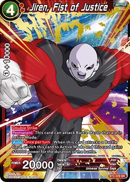 BT2-029 Jiren, Fist of Justice