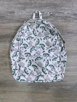 Catch of the Day Kids' Full Size School Backpack