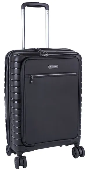 Cellini Biz Soft Front Trolley Carry-On Business Case | Black