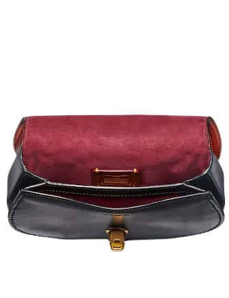 Coach Saddle Belt Bag In Colorblock Signature Canvas