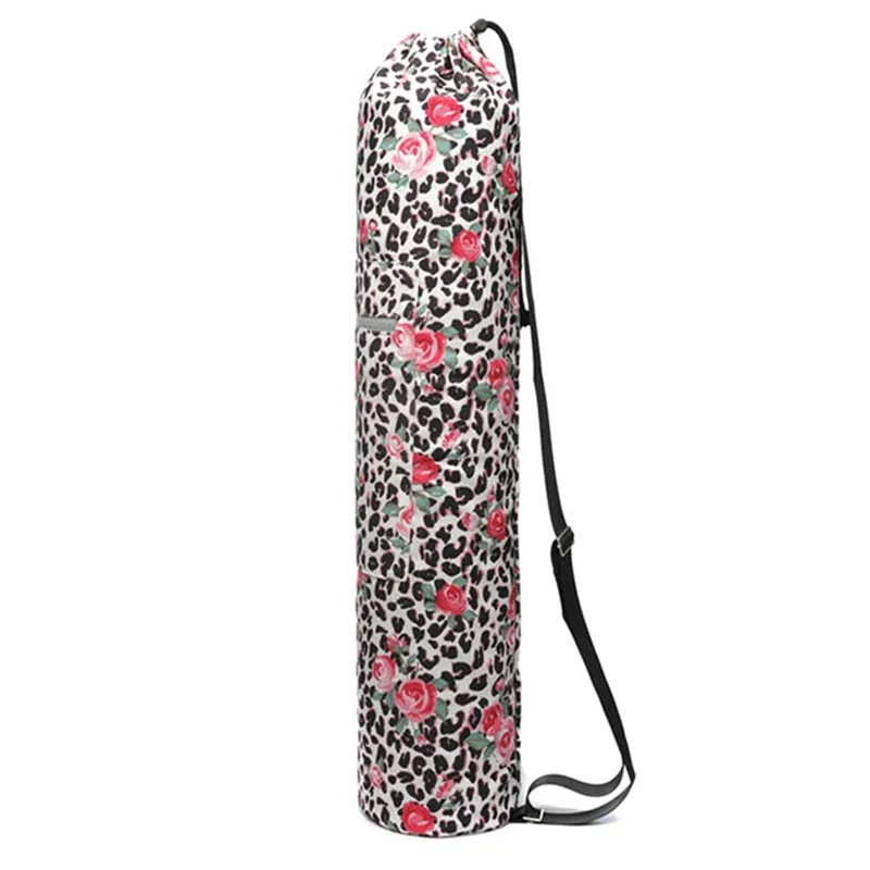 Colorful Bohemian Yoga Mat Bag. Adjustable Strap. WickedYo.