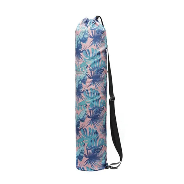 Colorful Bohemian Yoga Mat Bag. Adjustable Strap. WickedYo.