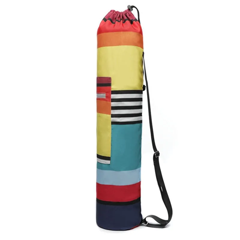 Colorful Bohemian Yoga Mat Bag. Adjustable Strap. WickedYo.