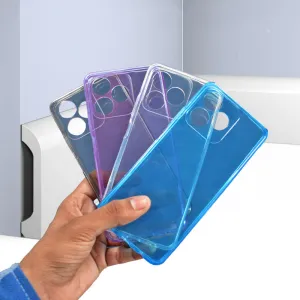 Colour Clear Soft Case For Samsung