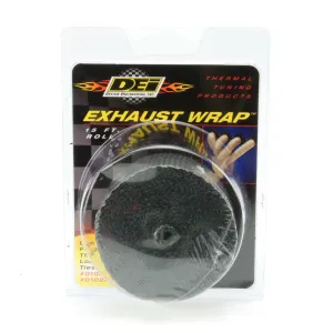 DEI 010107 Exhaust Wrap 1" x 50ft Black