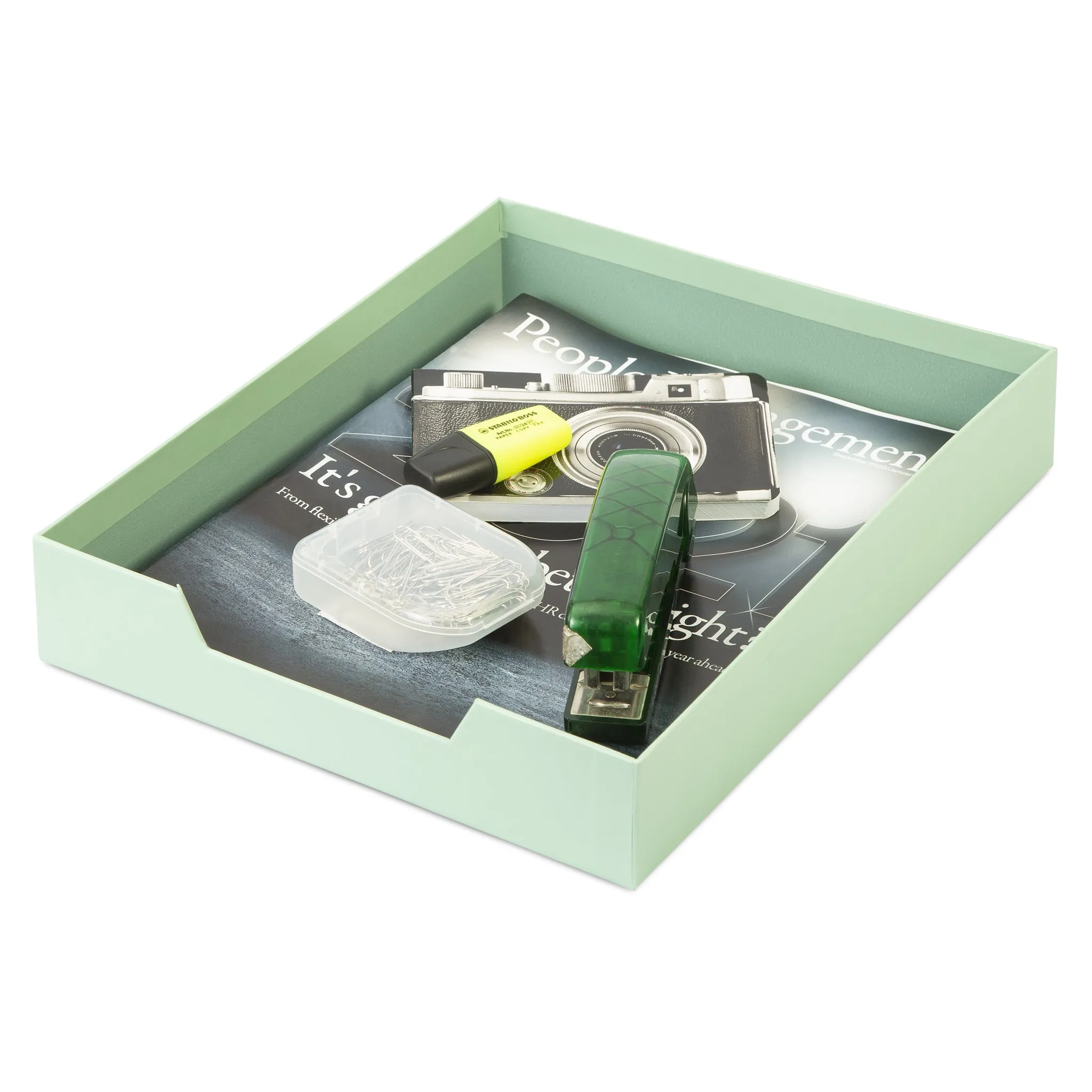 Desk Organiser Set - Mint Green - 4 Pcs