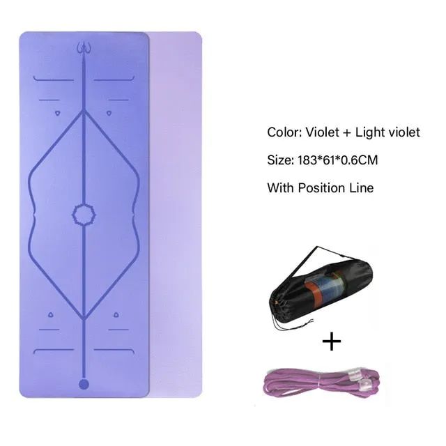 Double Layer Non-slip Mat for Yoga