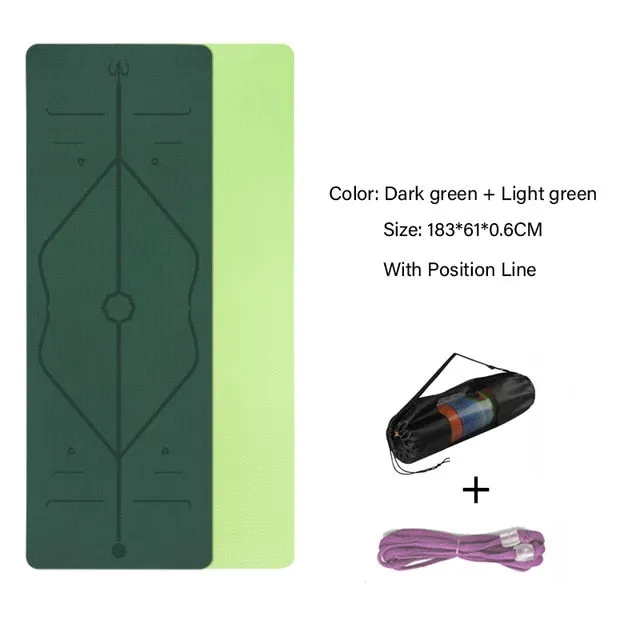 Double Layer Non-slip Mat for Yoga