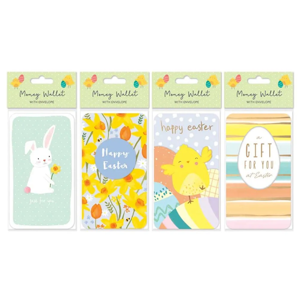 Easter Money Wallet - Assorted Bunny Chick Egg Spring Holiday Religious