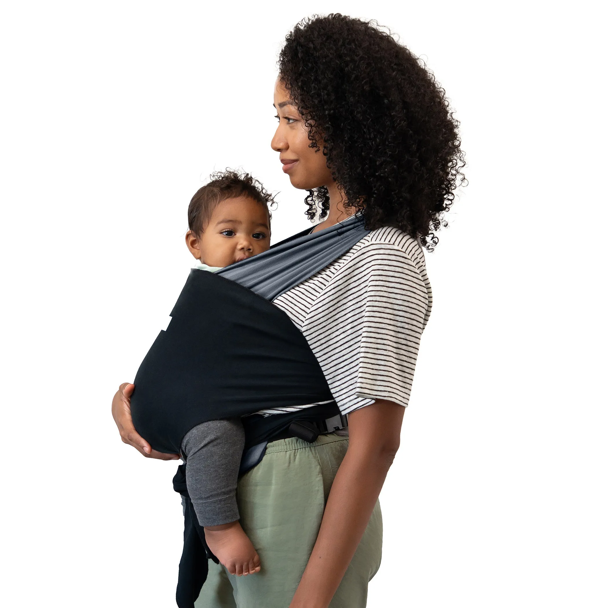 Easy-wrap Carrier - Charcoal/black