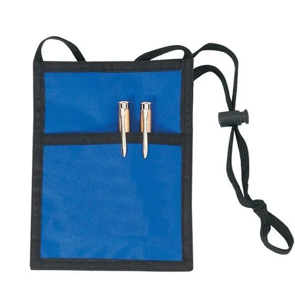 Economical Badge Holder with Zippered Pocket