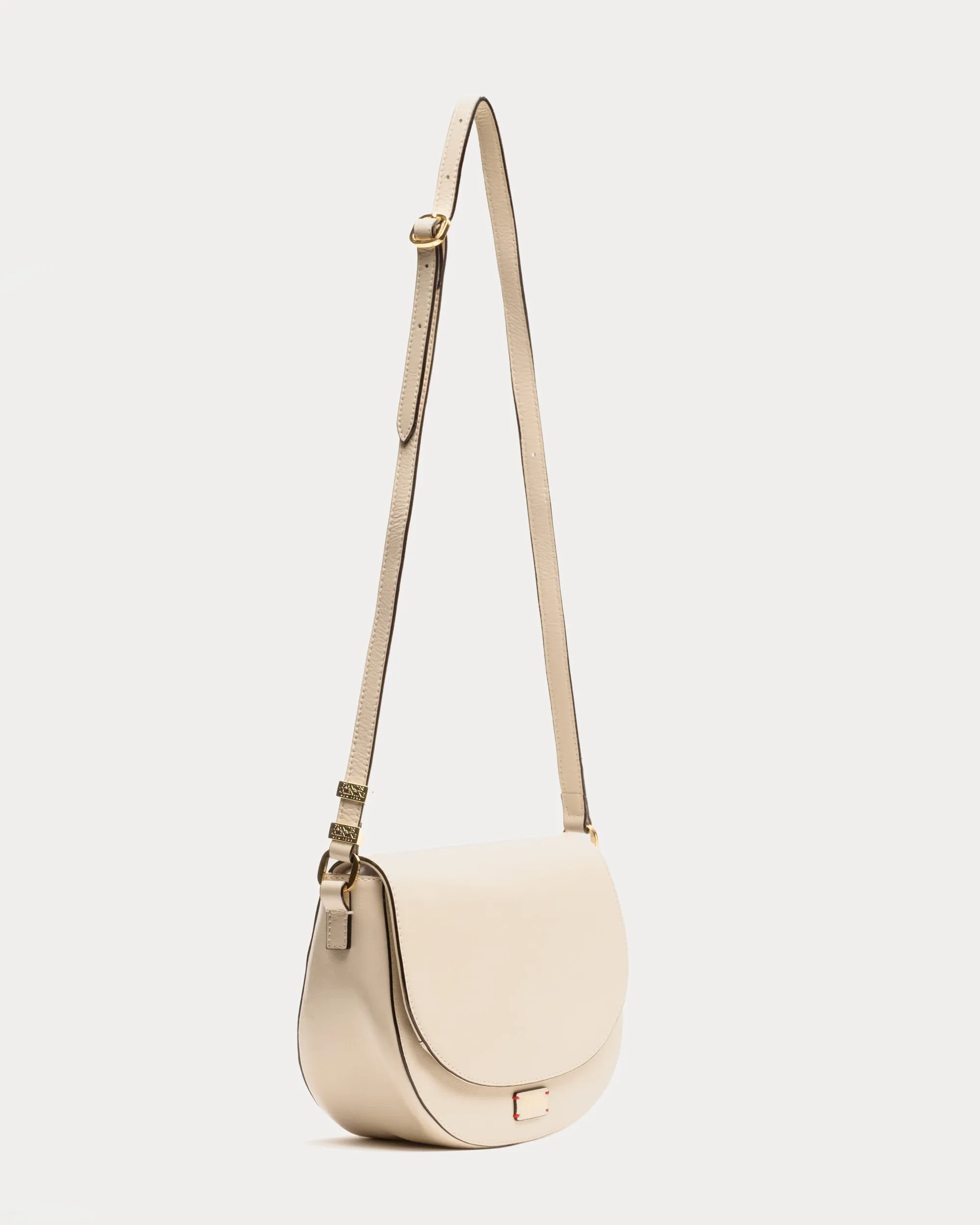 Ellen Saddle Bag Crinkled Leather