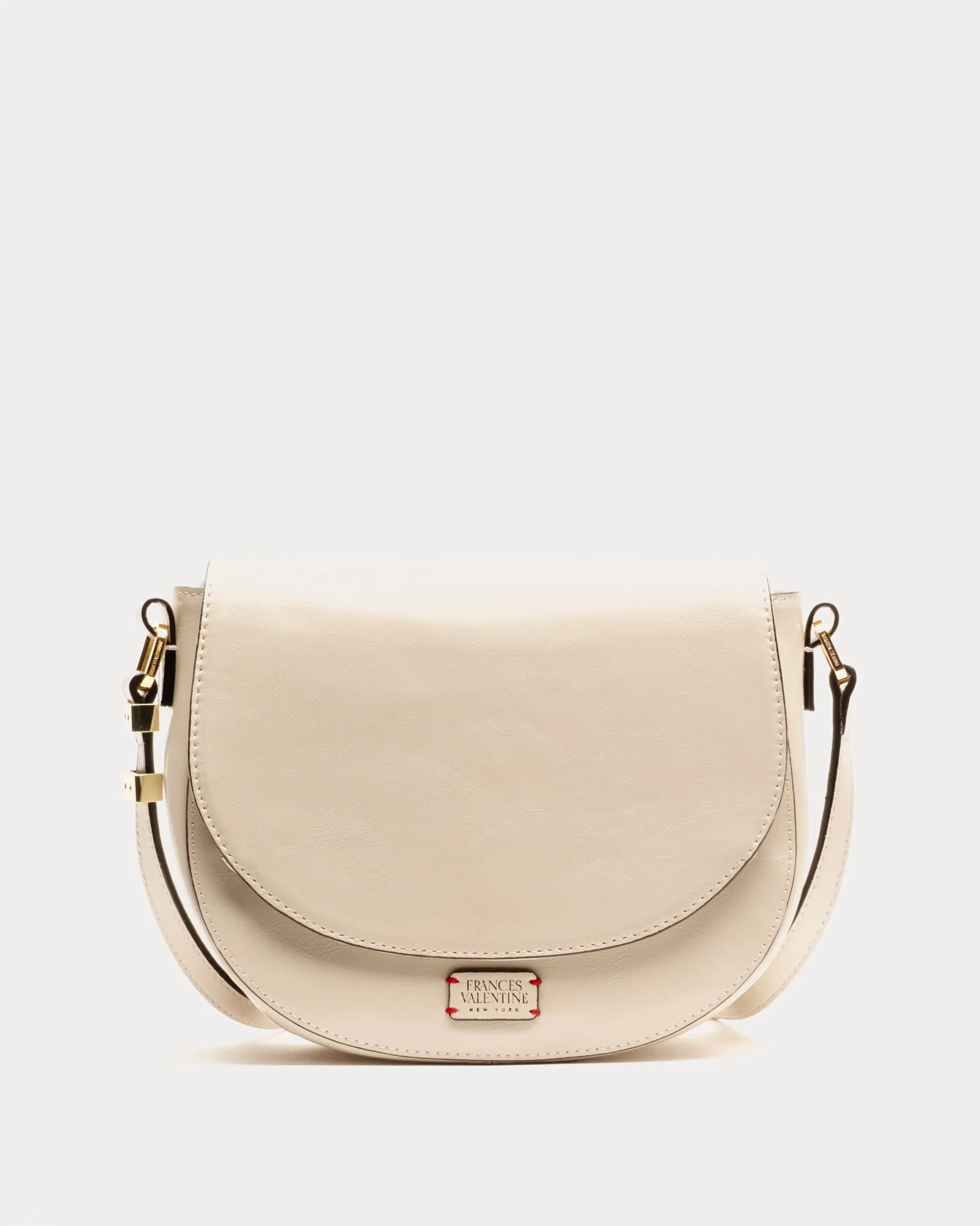 Ellen Saddle Bag Crinkled Leather