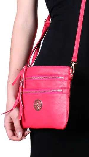 Faux Leather Cross Body