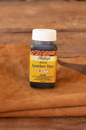 Fiebing's Leather Dye 118 ml. Maroon