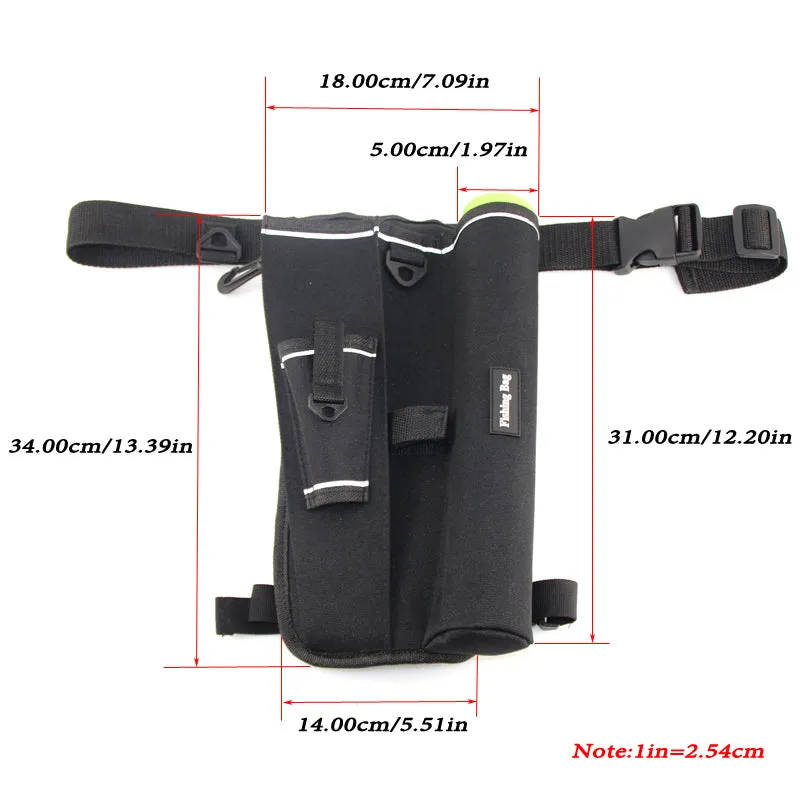 Fishing Rod Waist Leg Bag