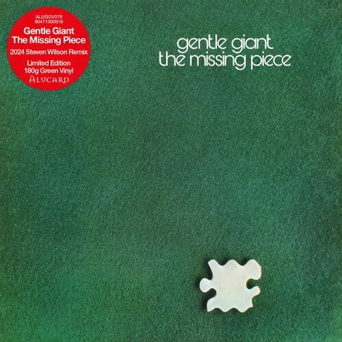 Gentle Giant - The Missing Piece [Steven Wilson Remix: Transparent Green 180g Vinyl]  (New Vinyl LP)