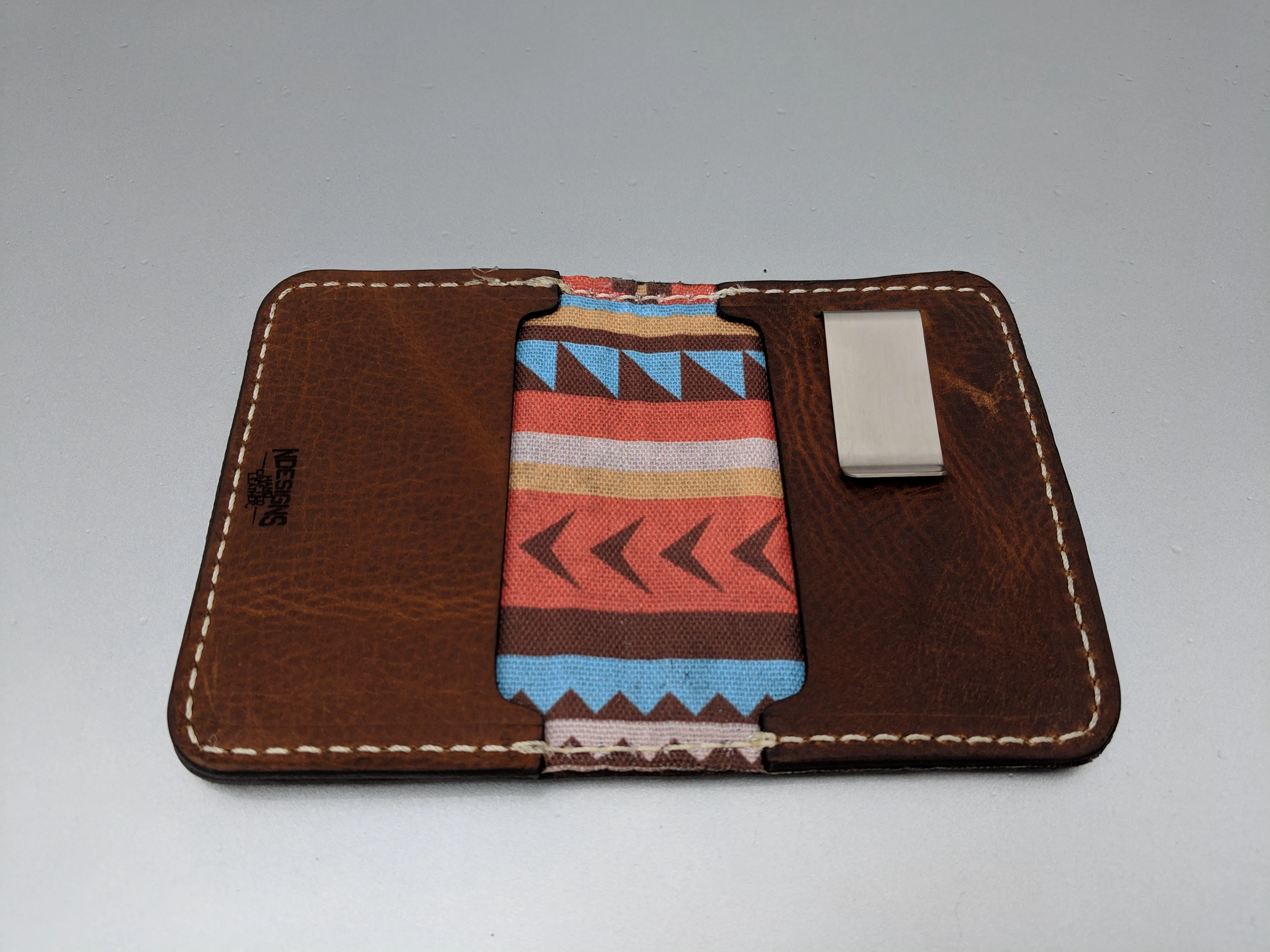 Handcrafted Premium Turkey Tracks Leather Wallet