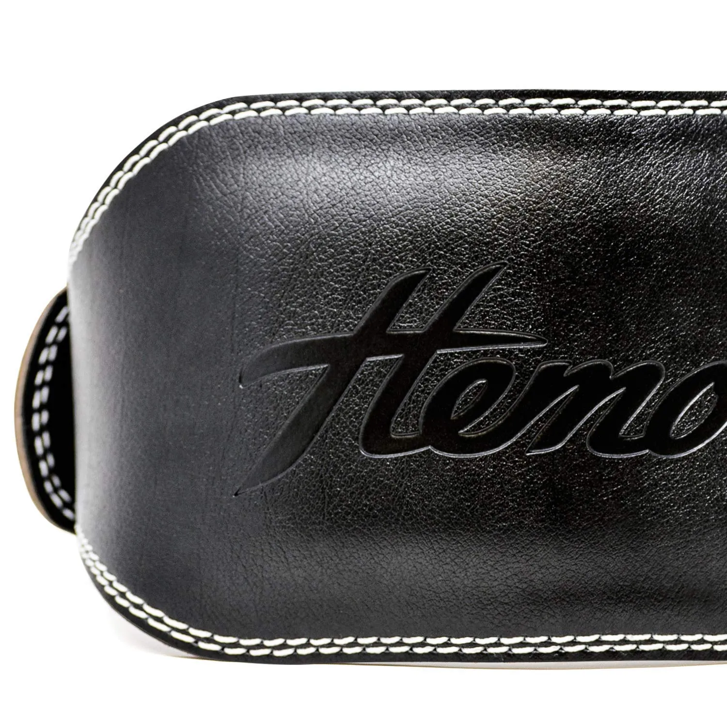 Hemori Genuine Cowhide Leather Pro Weight Lifting Belt for Men and Women | Durable Comfortable & Adjustable with Buckle | Stabilizing Lower Back Support for Weightlifting