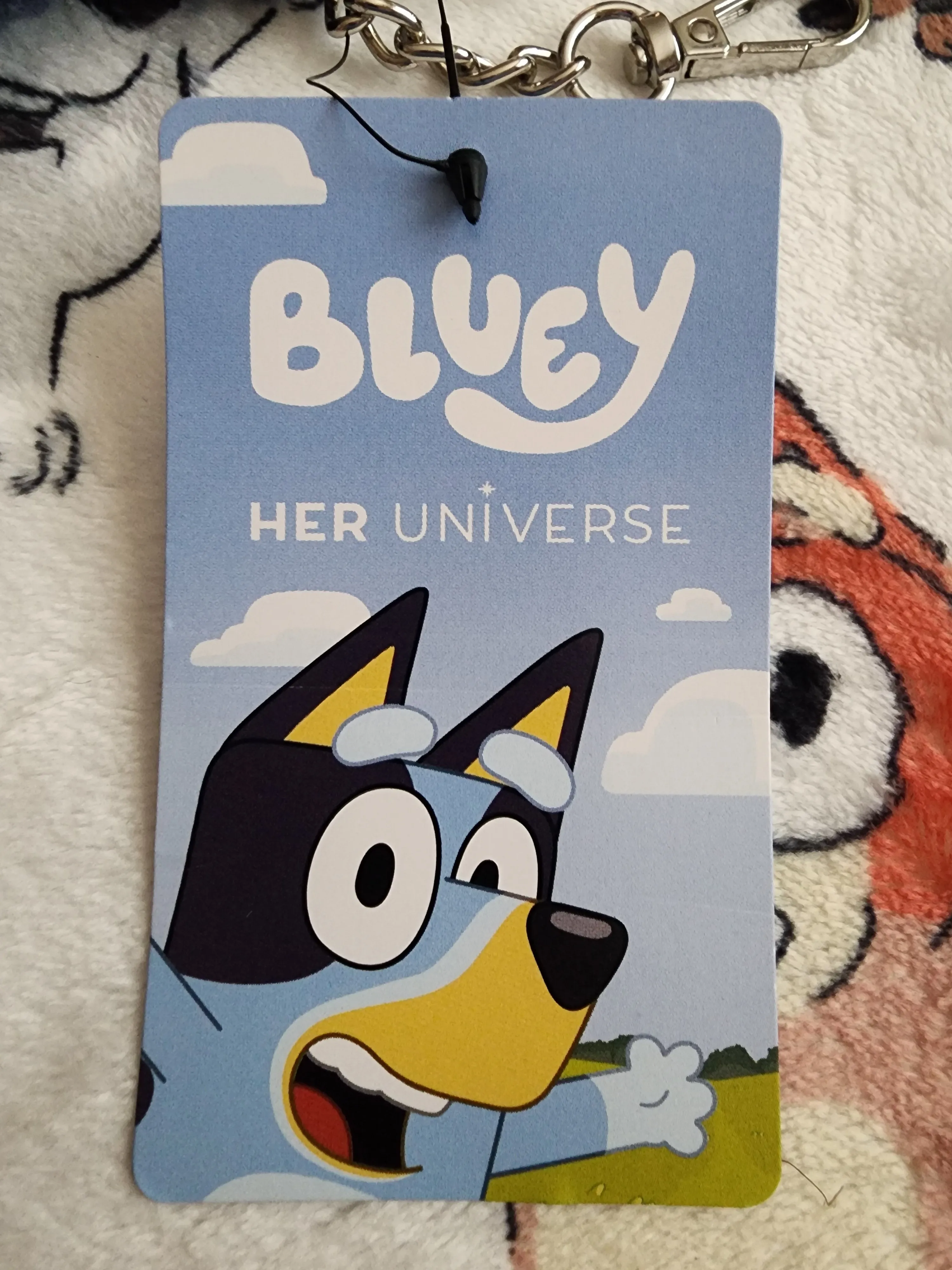 Her Universe Bluey and Bingo Zipper Bag/Coin Purse