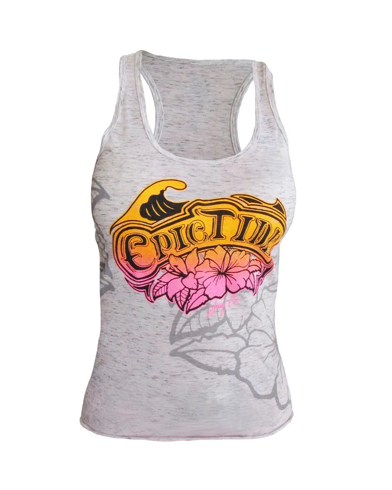 Hibiscus tank top