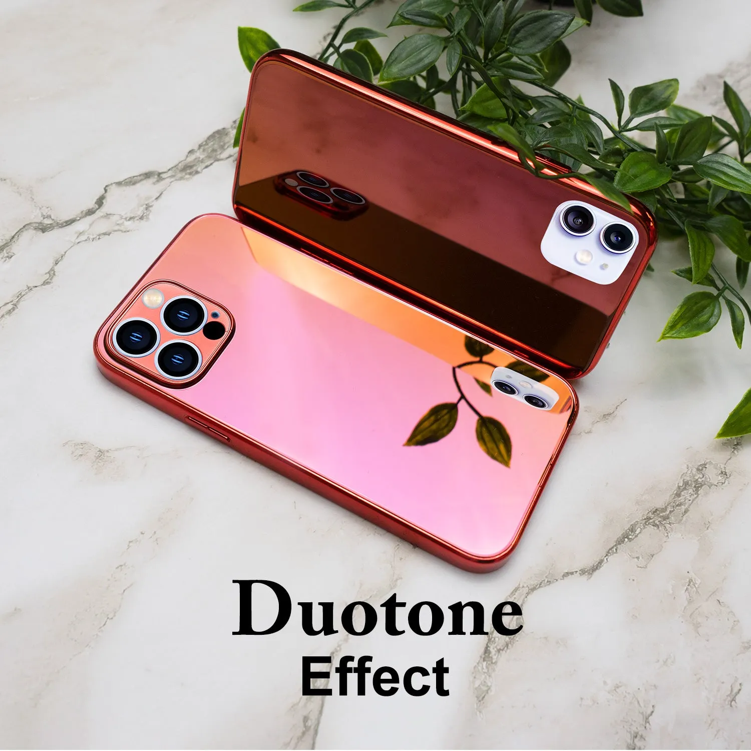 iPhone 13 Pro Case - Colored Reflective Mirror