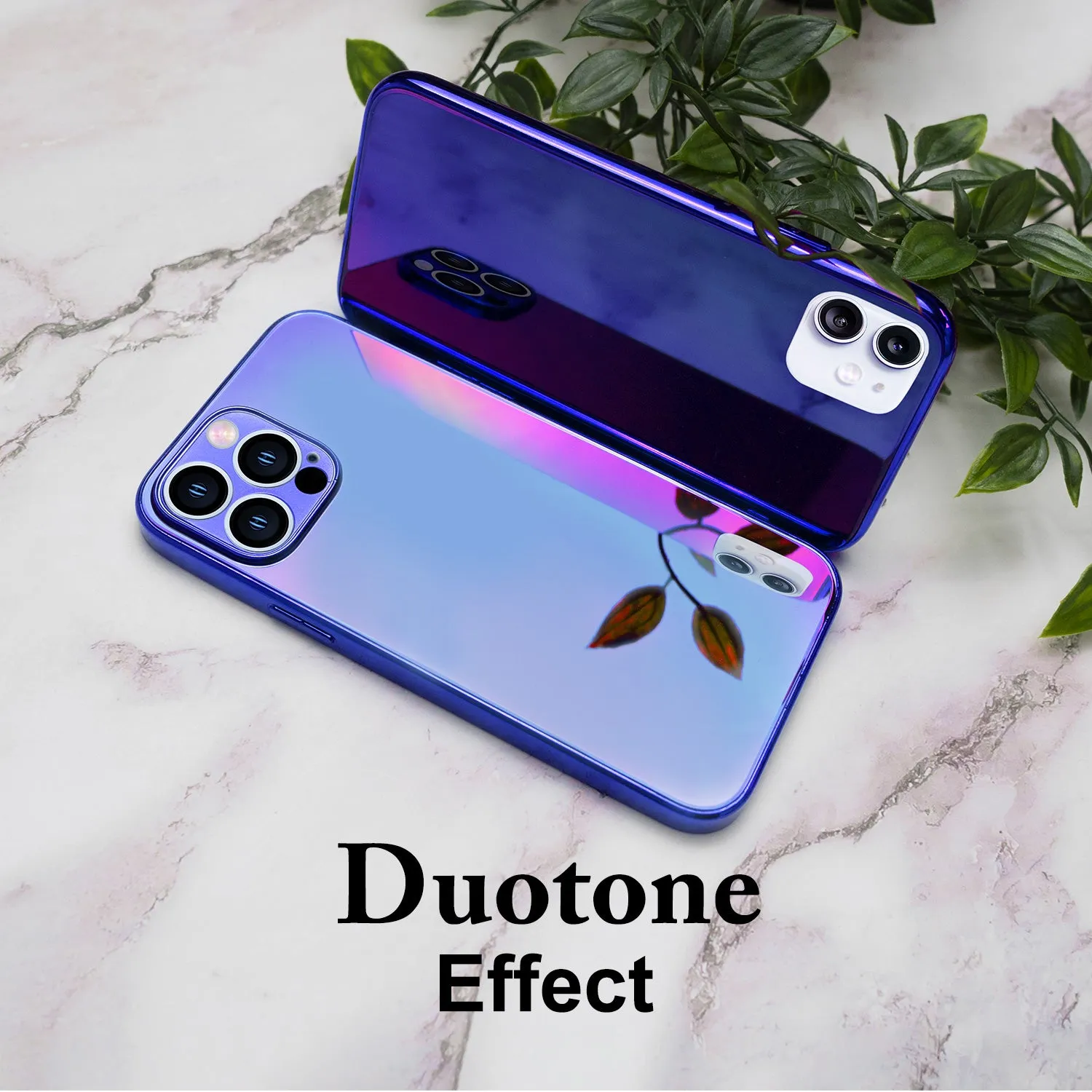 iPhone 13 Pro Case - Colored Reflective Mirror