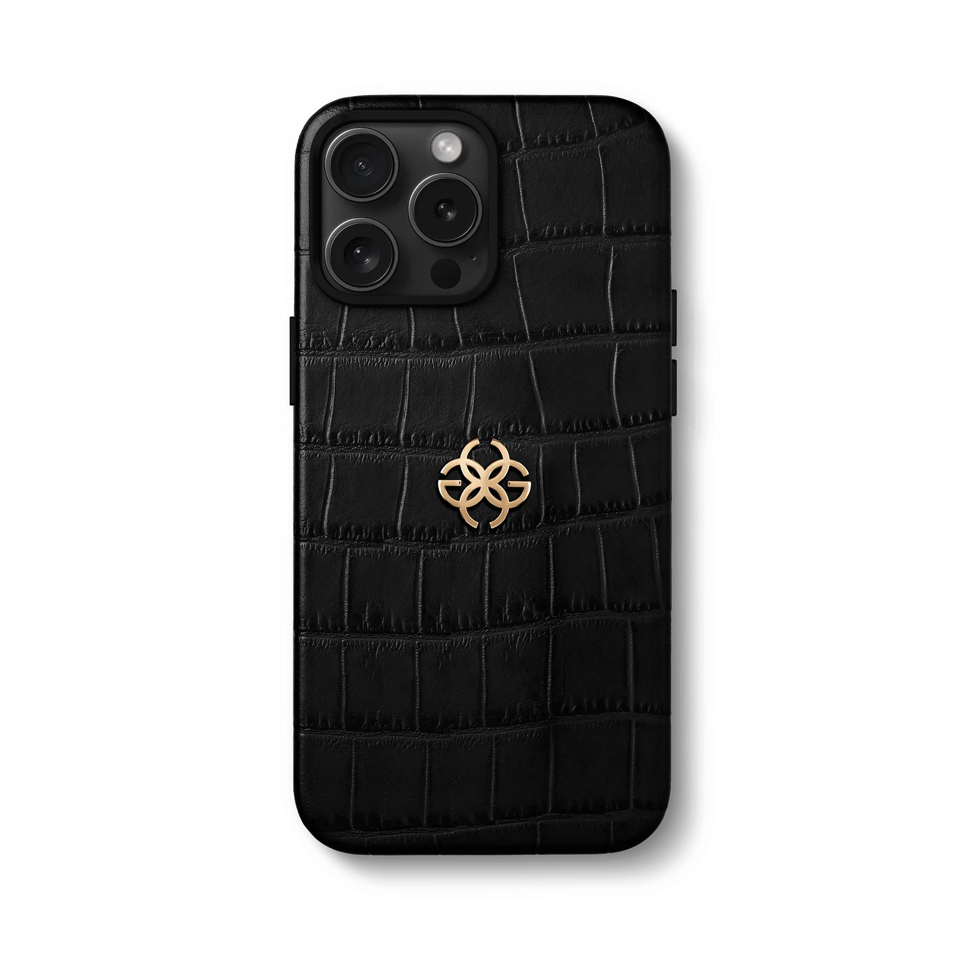 iPhone Case 16 - Embossed Croco Logo