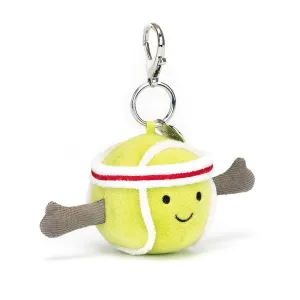 Jellycat Amuseables Sports Tennis Bag Charm