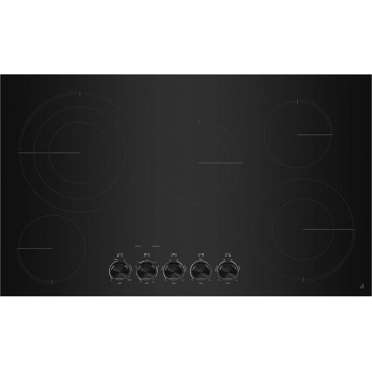 JennAir 36-inch Built-in Electric Cooktop with Dual-Choice™ Element JEC3536HB