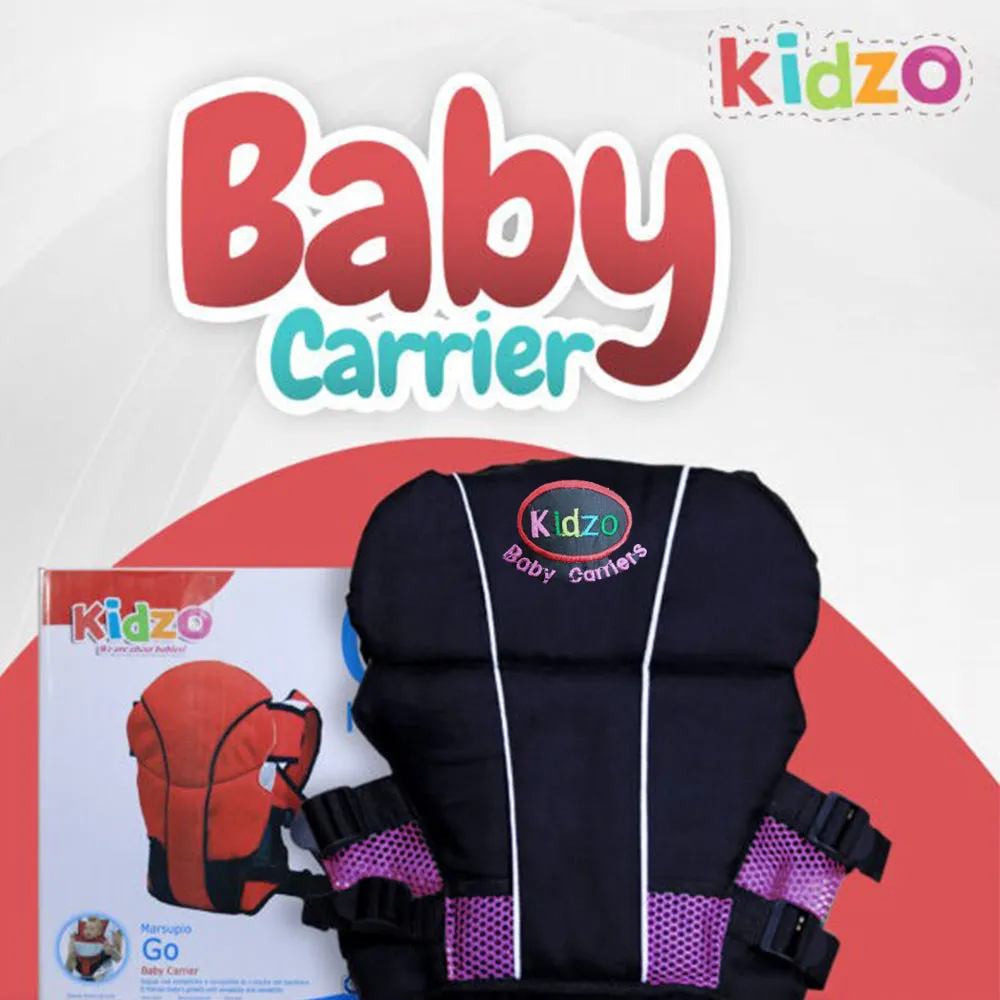 Kidzo Baby Carrier Pink Belt 12491