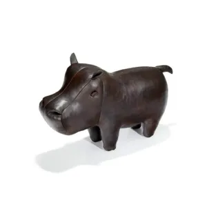 Leather Animal | Small Hippo