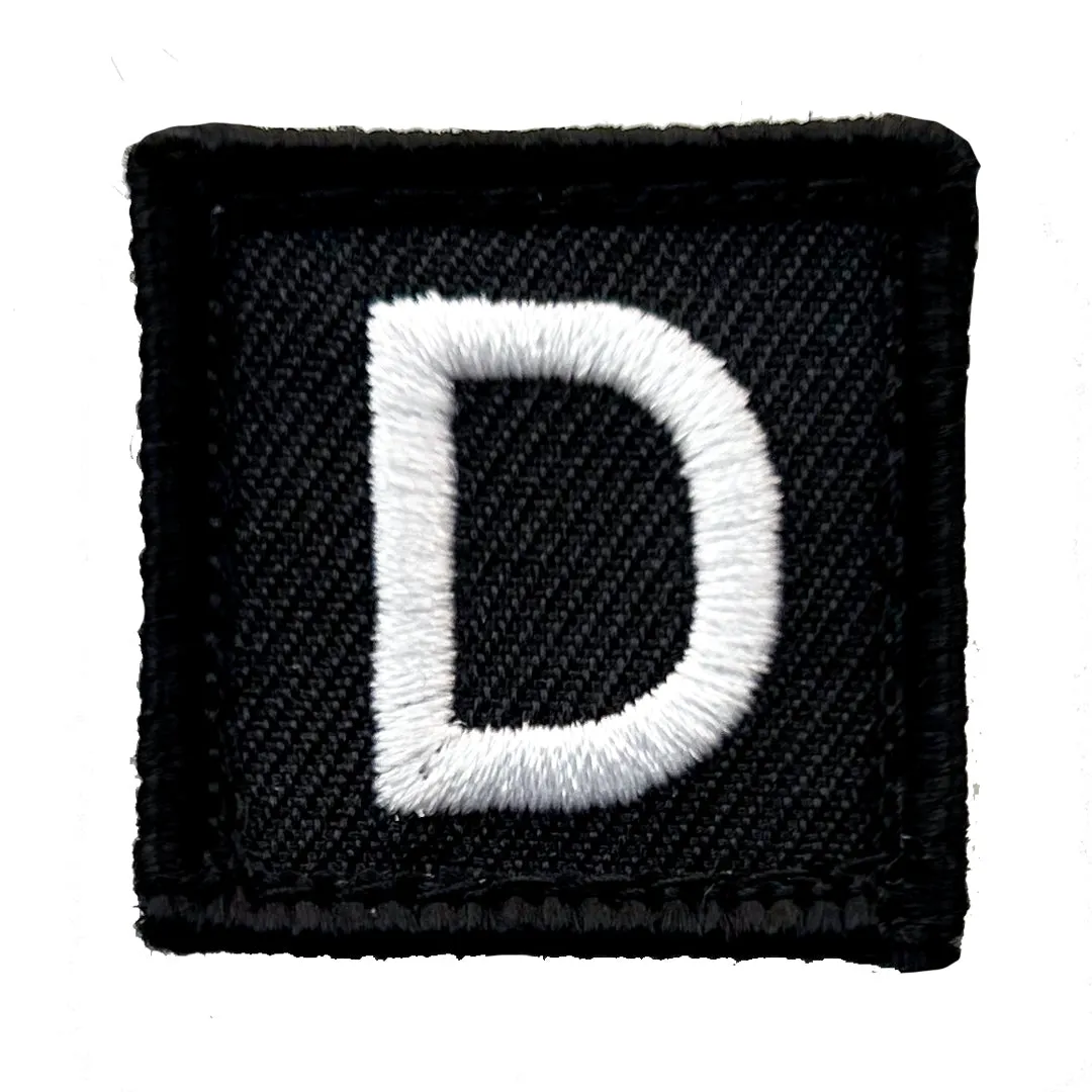 Letters Velcro Patch