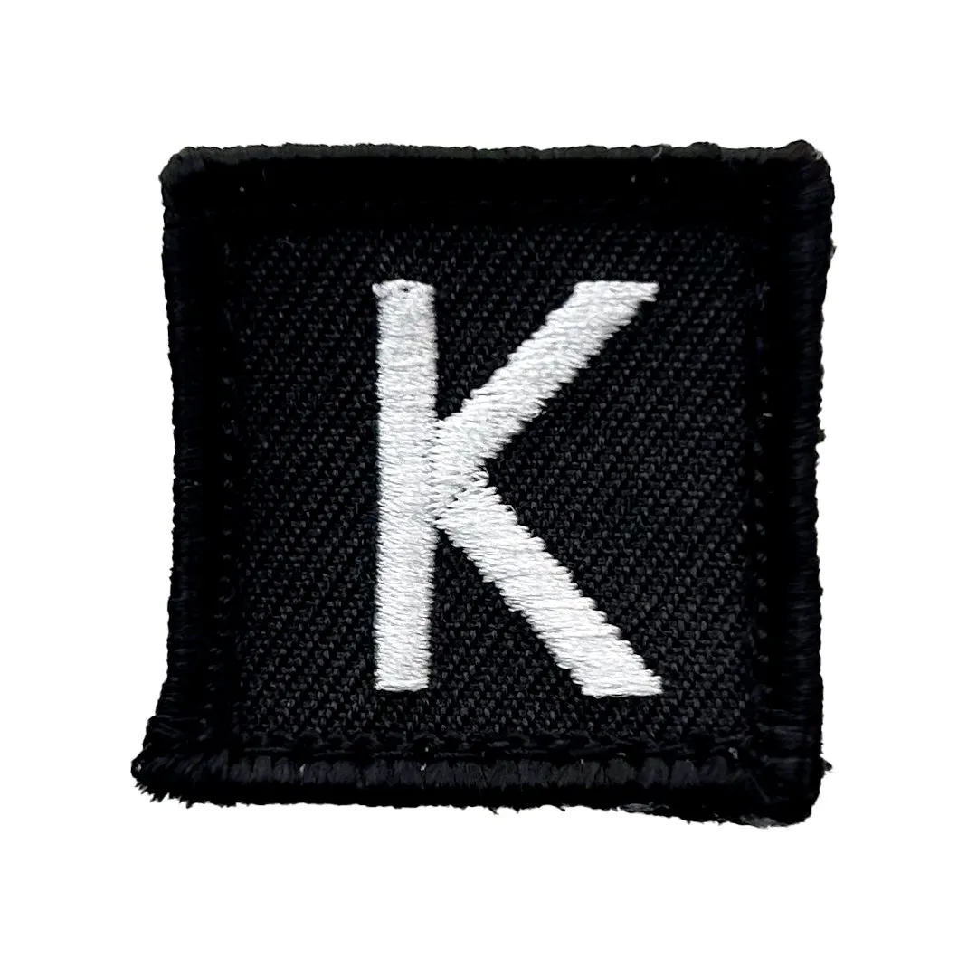 Letters Velcro Patch