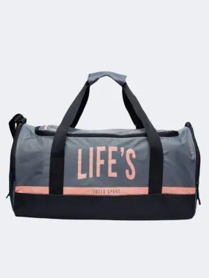 Lotto Sports Women Training Bag Asphalt/Coral